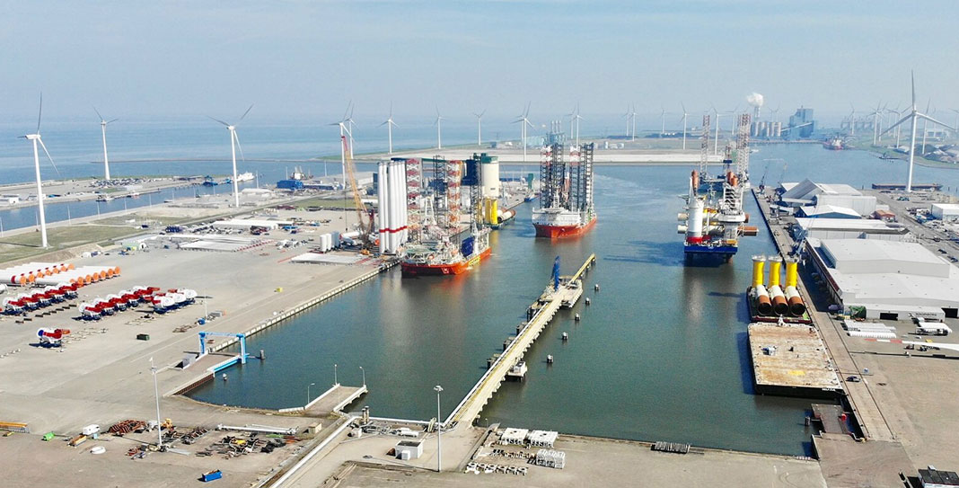 Wodór z niderlandzkich portów