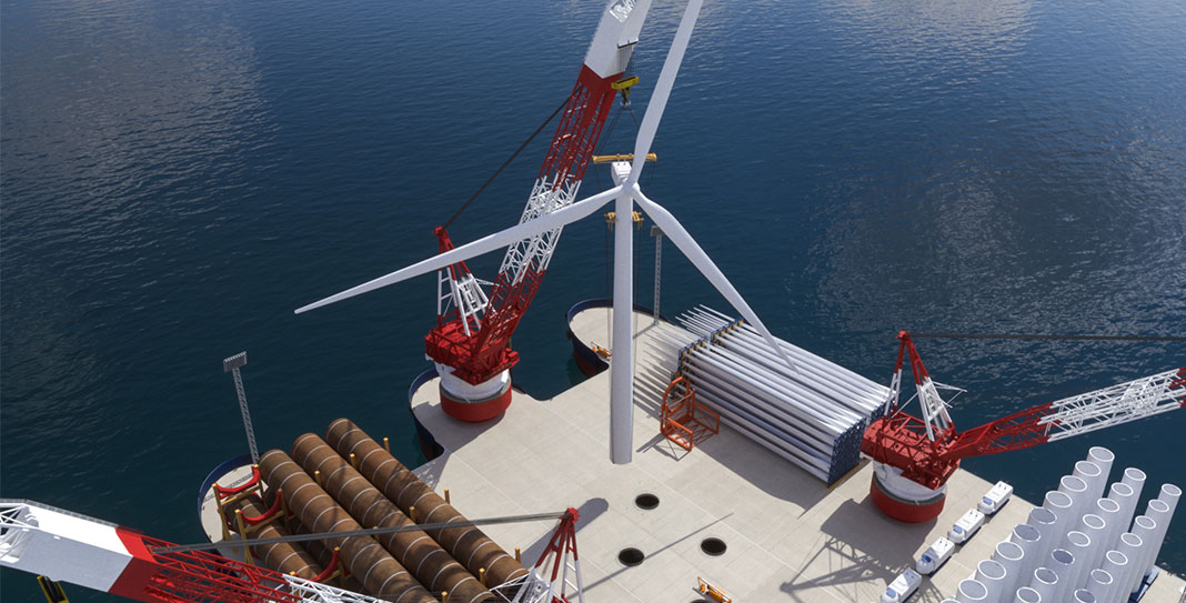 Pływający port instalacyjny
